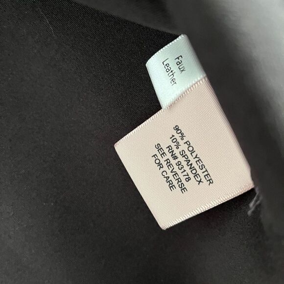 philosophy Faux Leather Suede Gray Moto Jacket | Size Petite Small - Picture 7 of 9